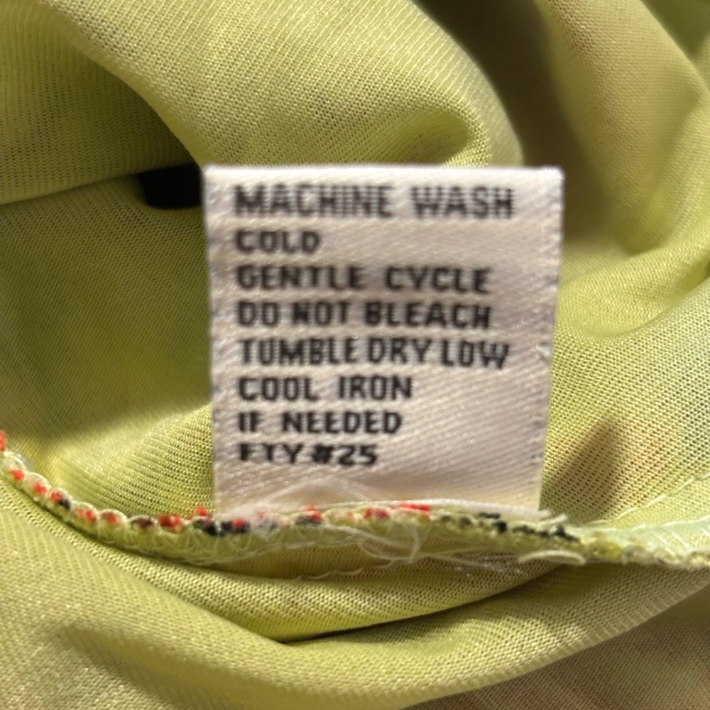 Rebellion Again Floral Green Tiered Maxi Dress - Picture 10 of 10